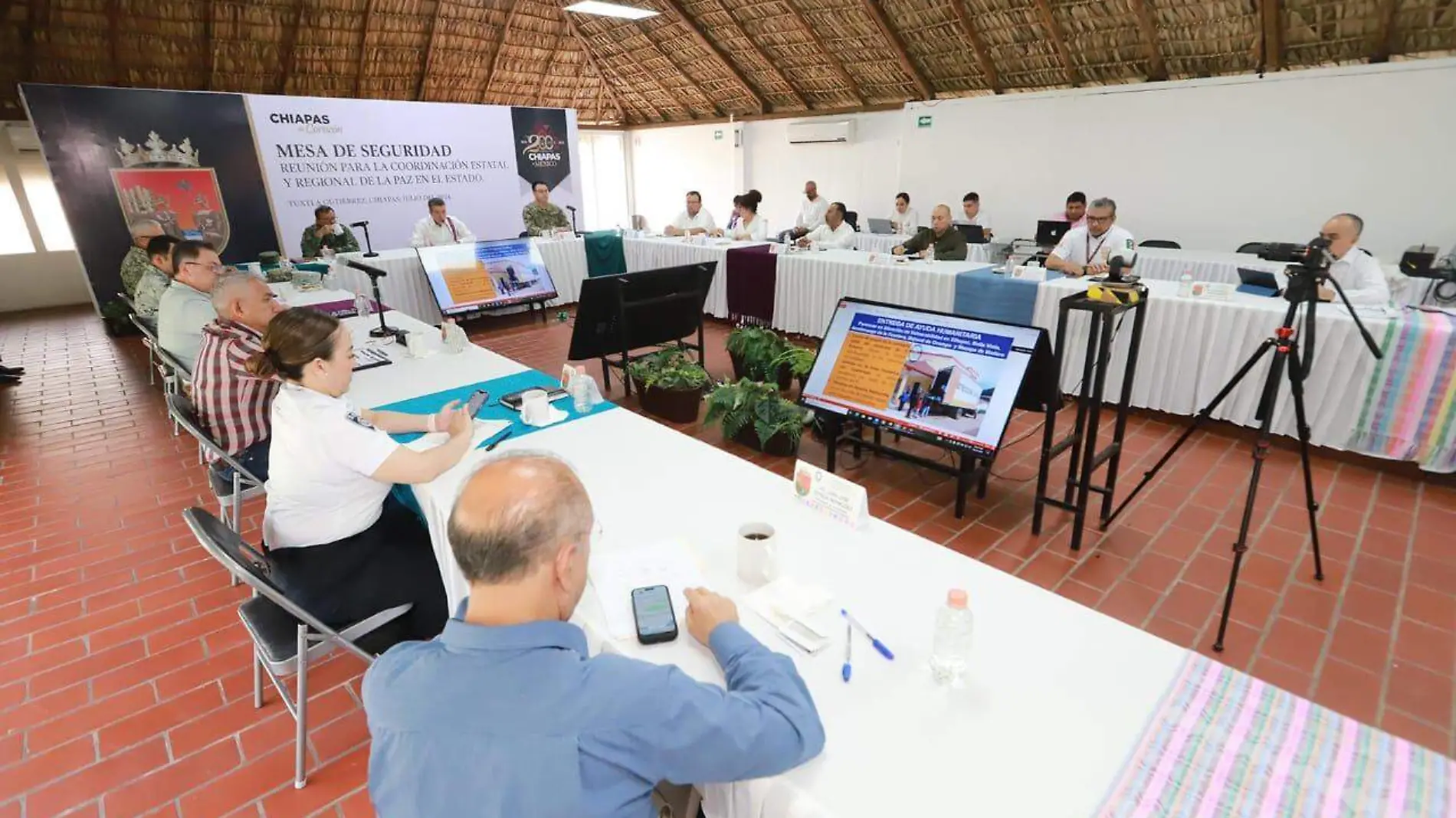 mesa de seguridad